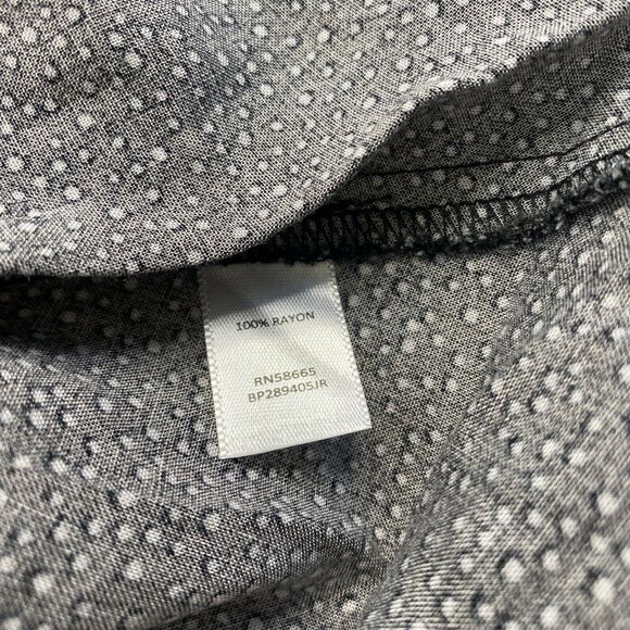 BP Nordstrom Dress Womens Small Black Polka Dot Pockets Short Mini Sleeveless - Picture 7 of 10